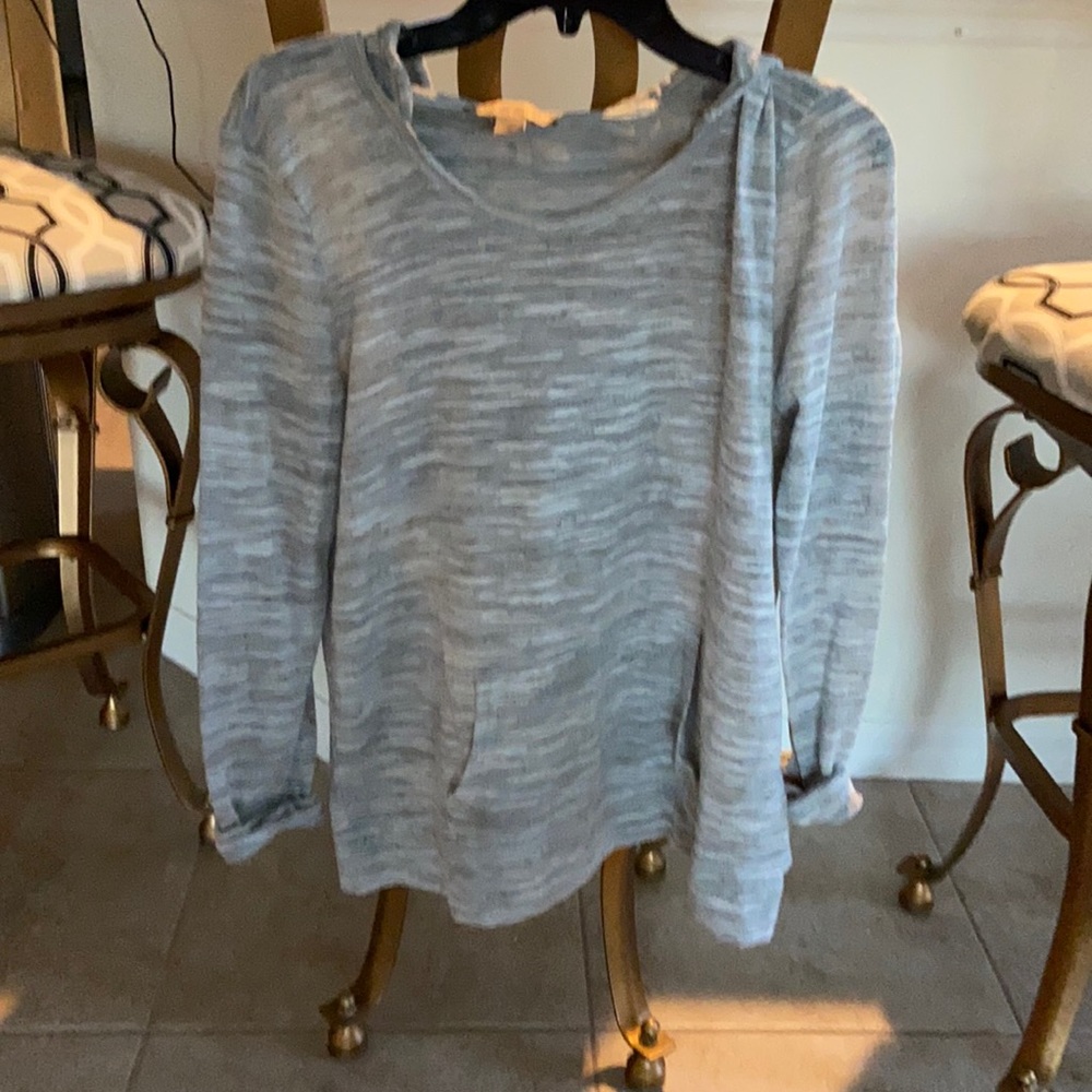 Nine West size medium grey hoodie lightweight